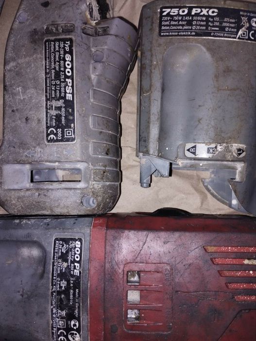 Запчасти на перфоратор Kress.