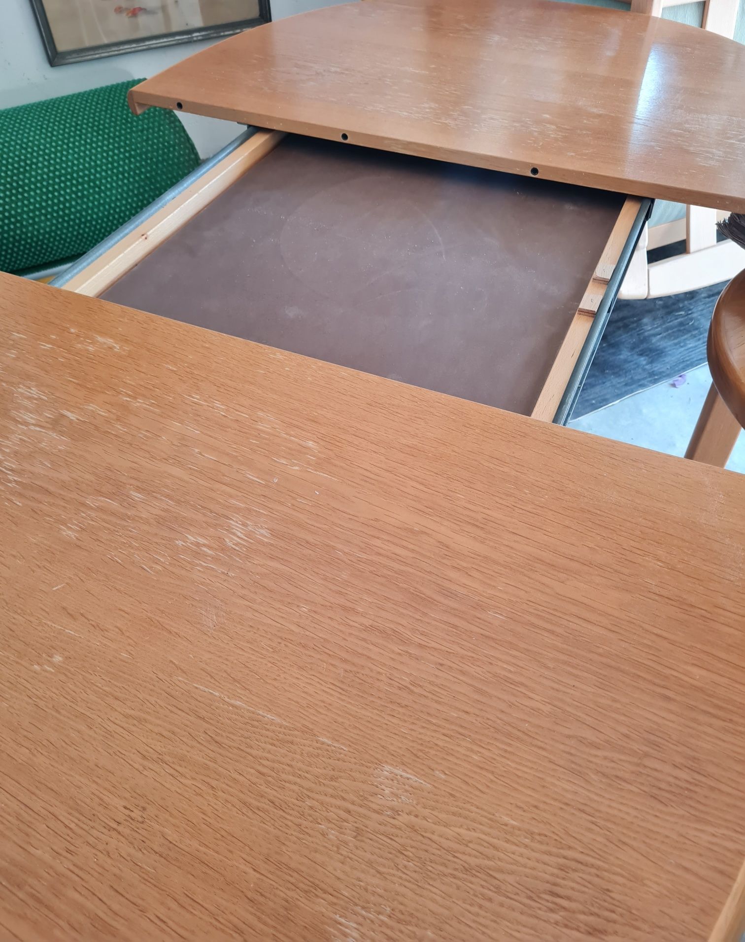 Stół drewniany +6 krzeseł