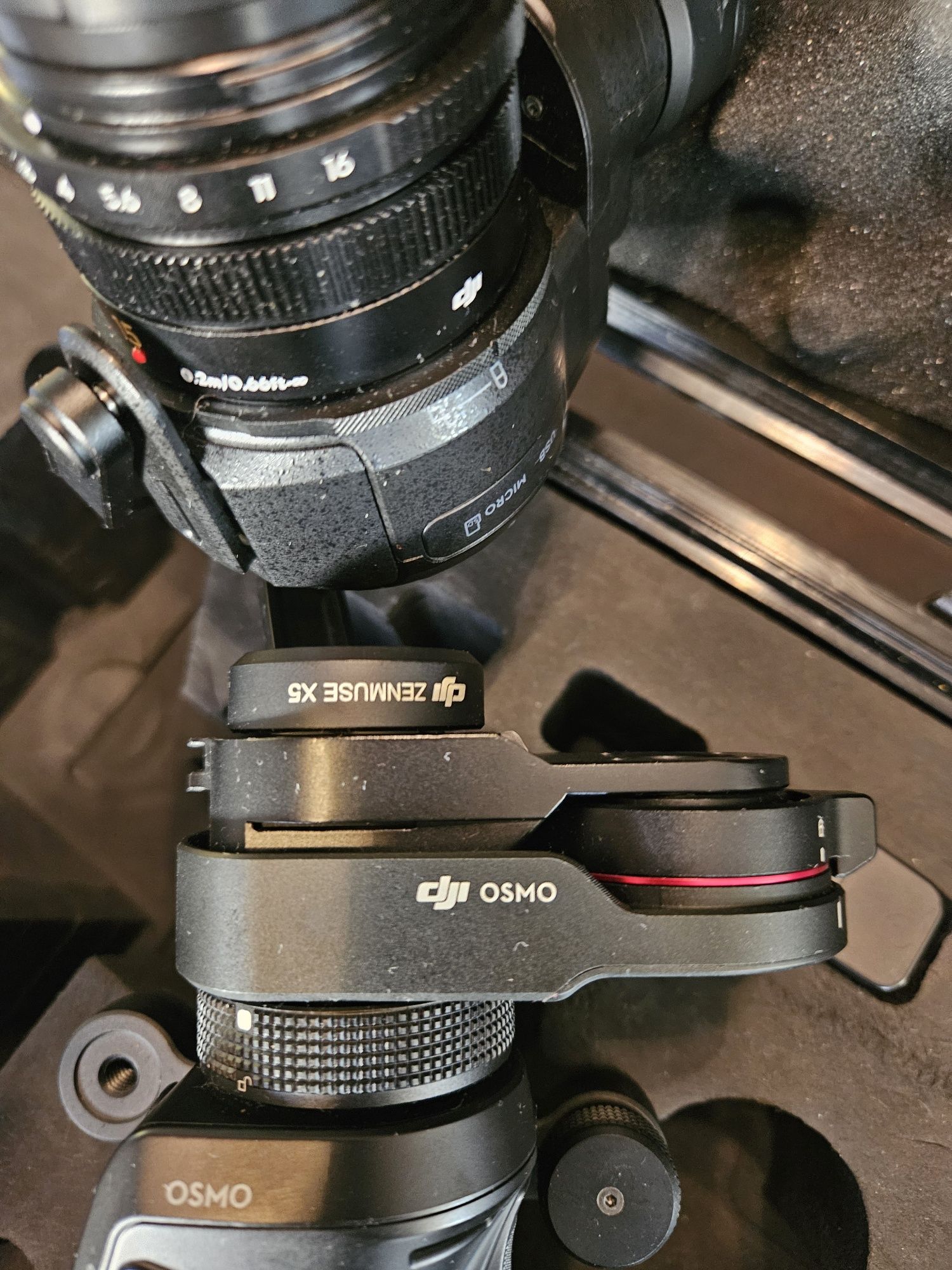 DJI Osmo z kamerą DJI ZENMUSE X5