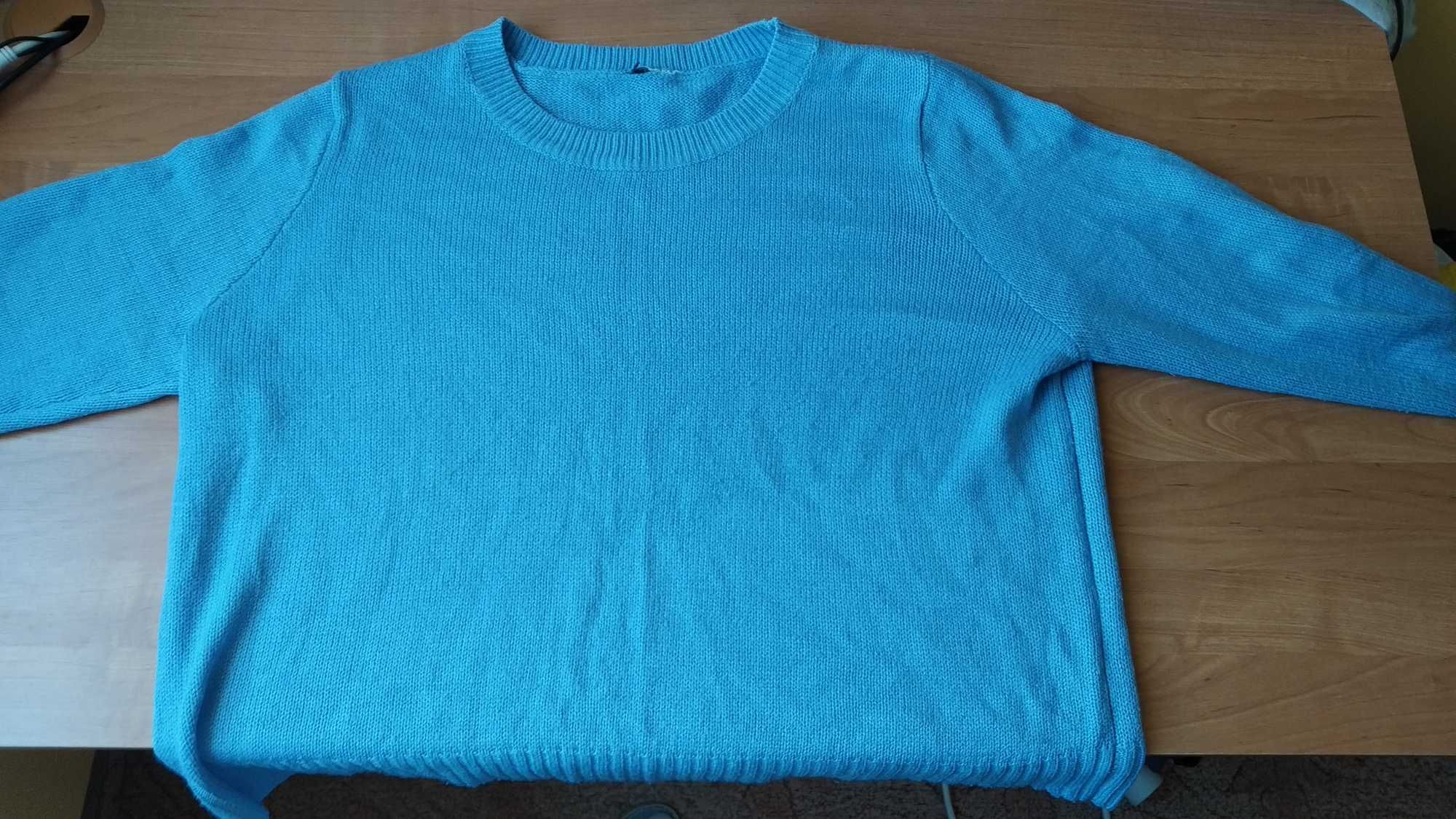 Niebieski sweter H&M