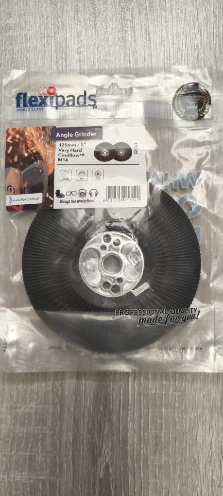 Dysk pod fibre Flexipads M14 + 5 sztuk krążków fibrowych 3M 782C 36+