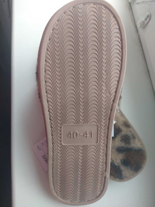 Тапочки домашние с искусственным мехом