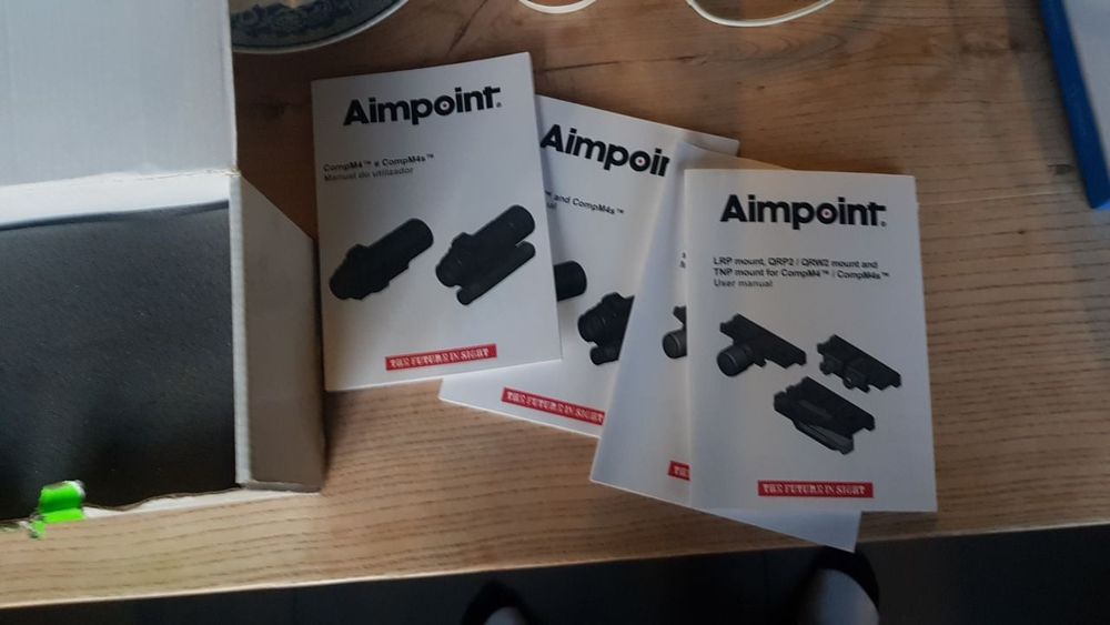 Приціл коліматорний Aimpoint CompM4 2MOA кріплення LRP