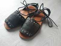 Buty baletki baleriny wiązane 36 wkł. 23,5 cm Jenny Fairy ćwieki CCC