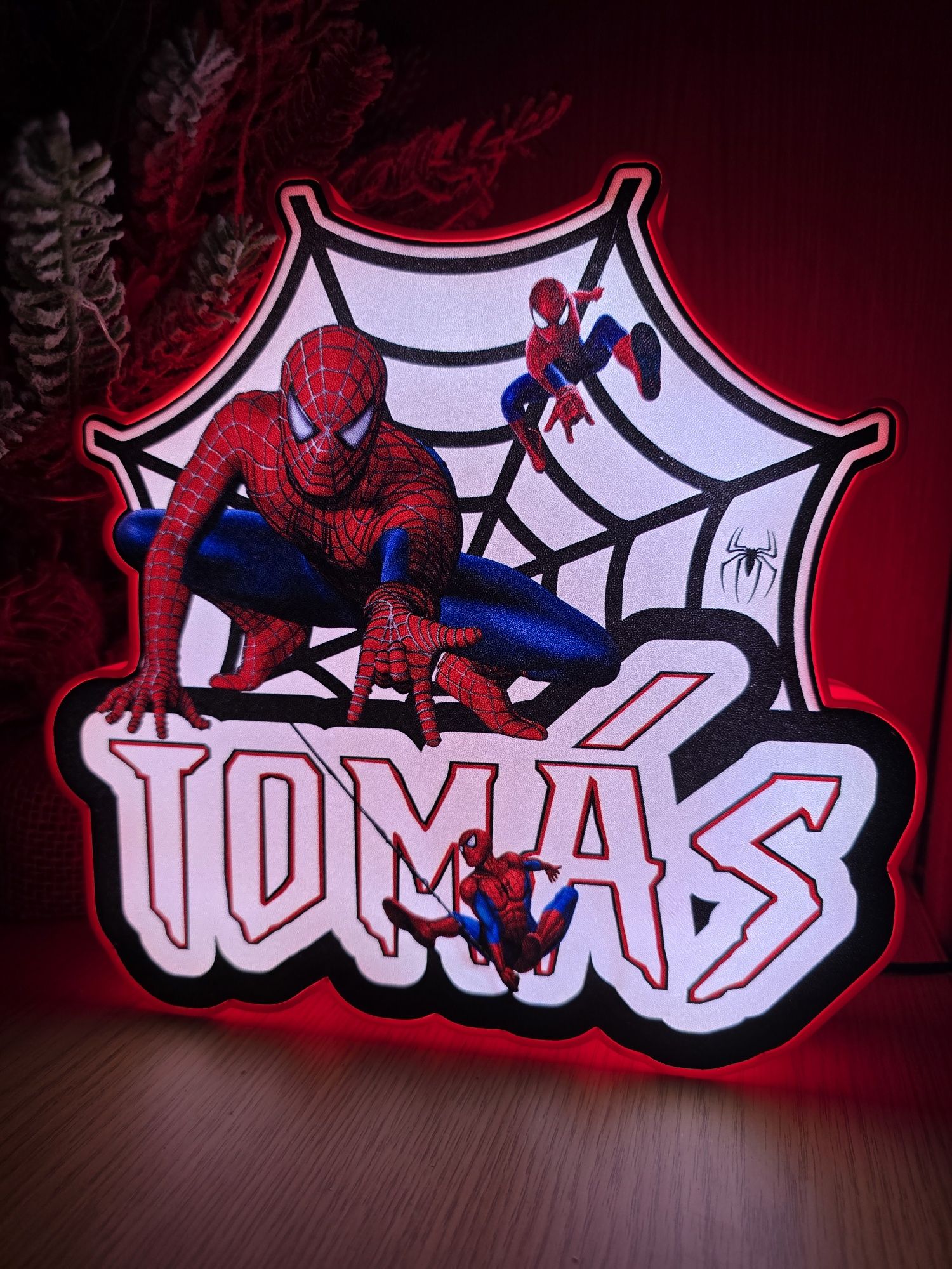 Luminarias com personagem