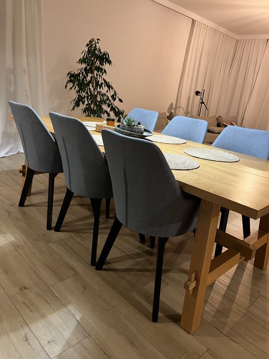 Zestaw 6 krzeseł do jadalni