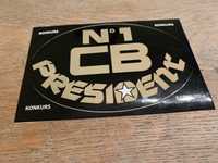 naklejka CB1 President