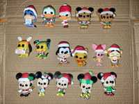16 Figuras Funko Disney Natal - Mickey Minnie Pluto Pateta Piglet