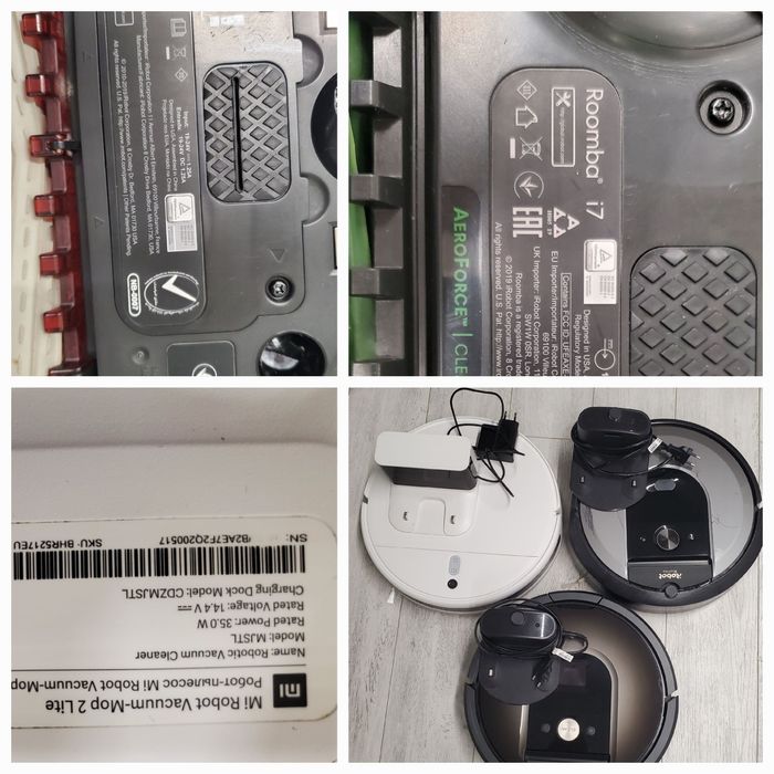 Робот пилосос. На вибір.