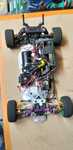 Carro telecomando HPI RS4 convertido a elétrico