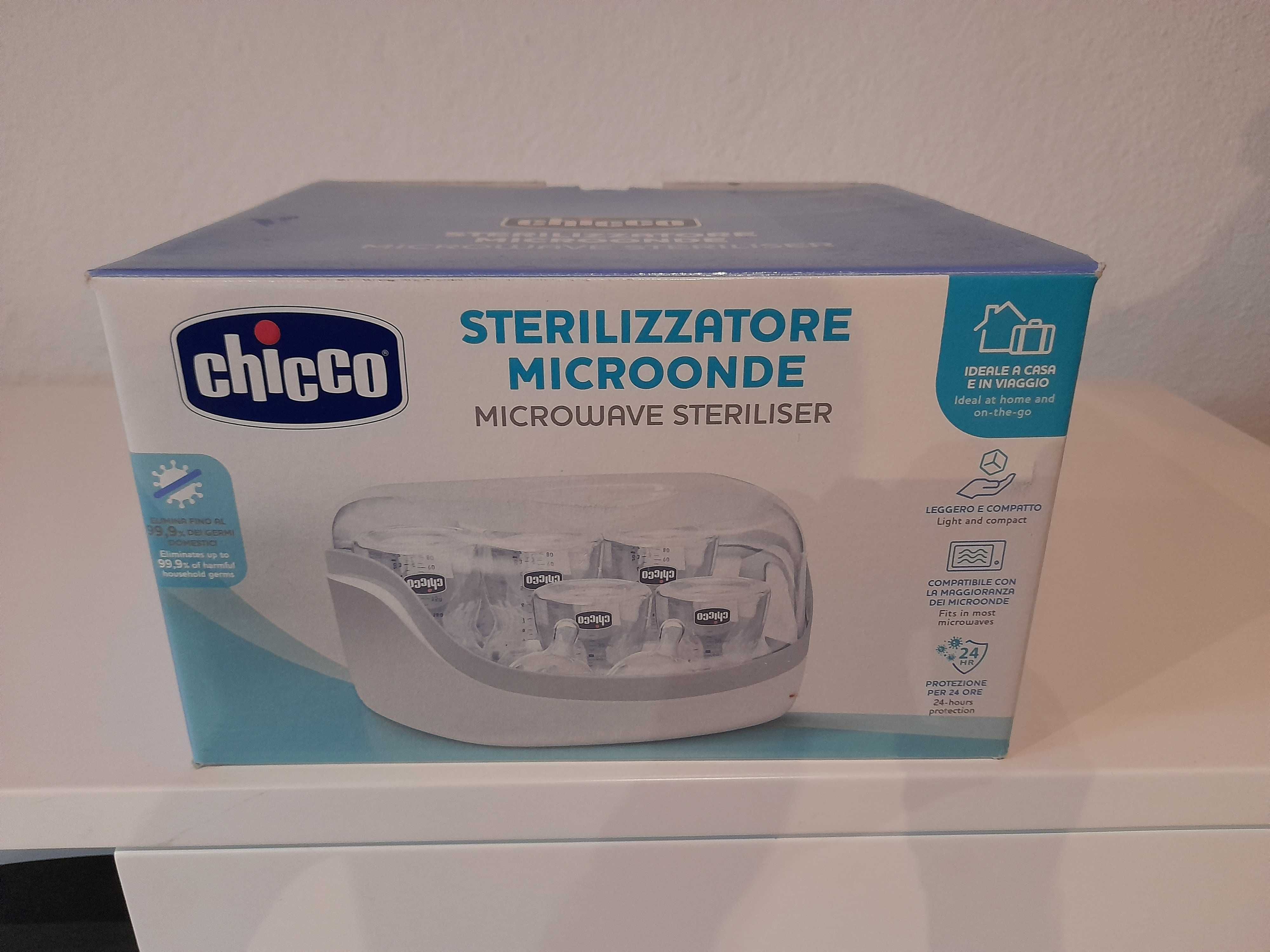 Esterelizador de biberão chicco NOVO