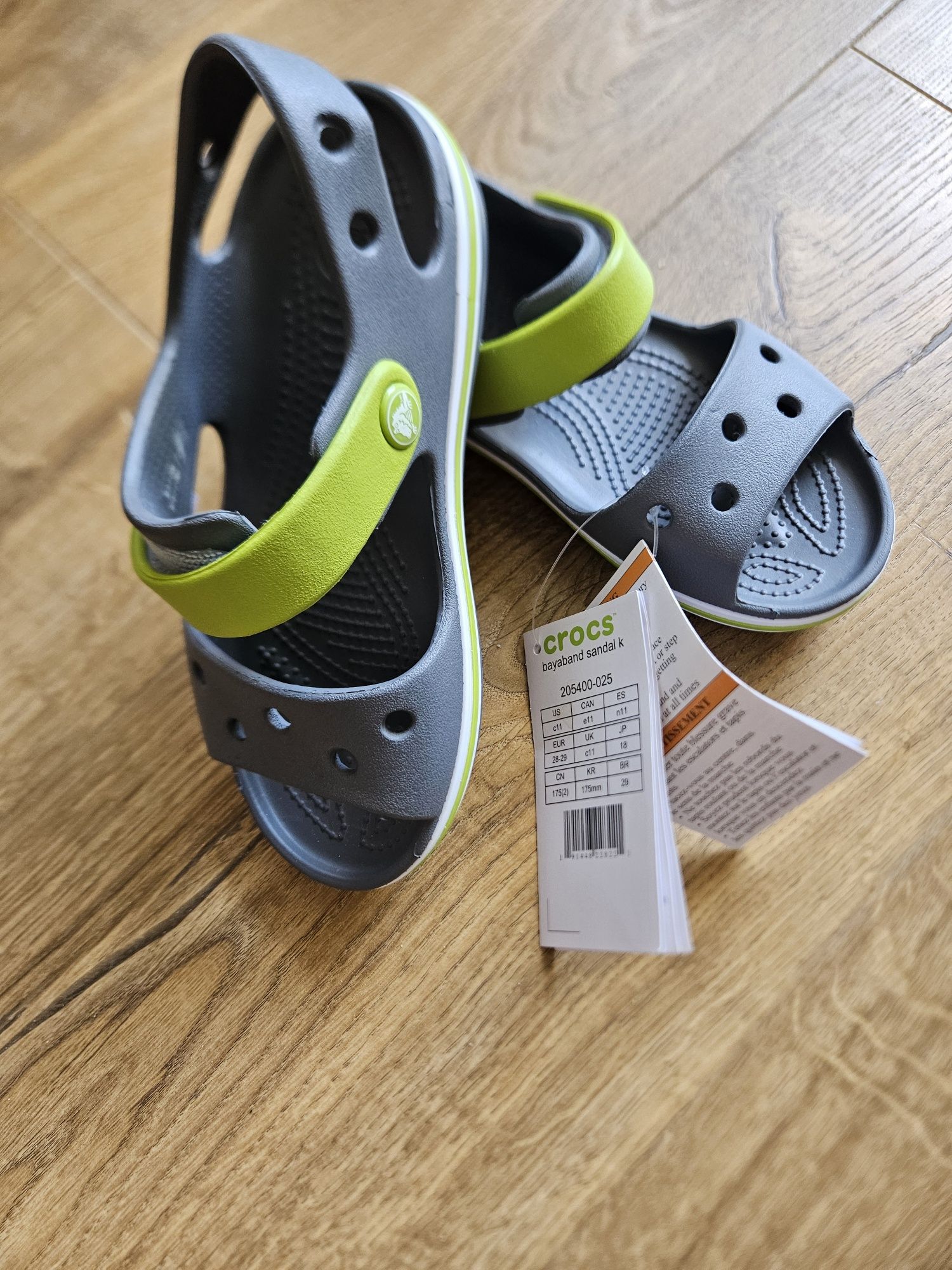 Crocs Bayaband sandaly nowe c11 28/29