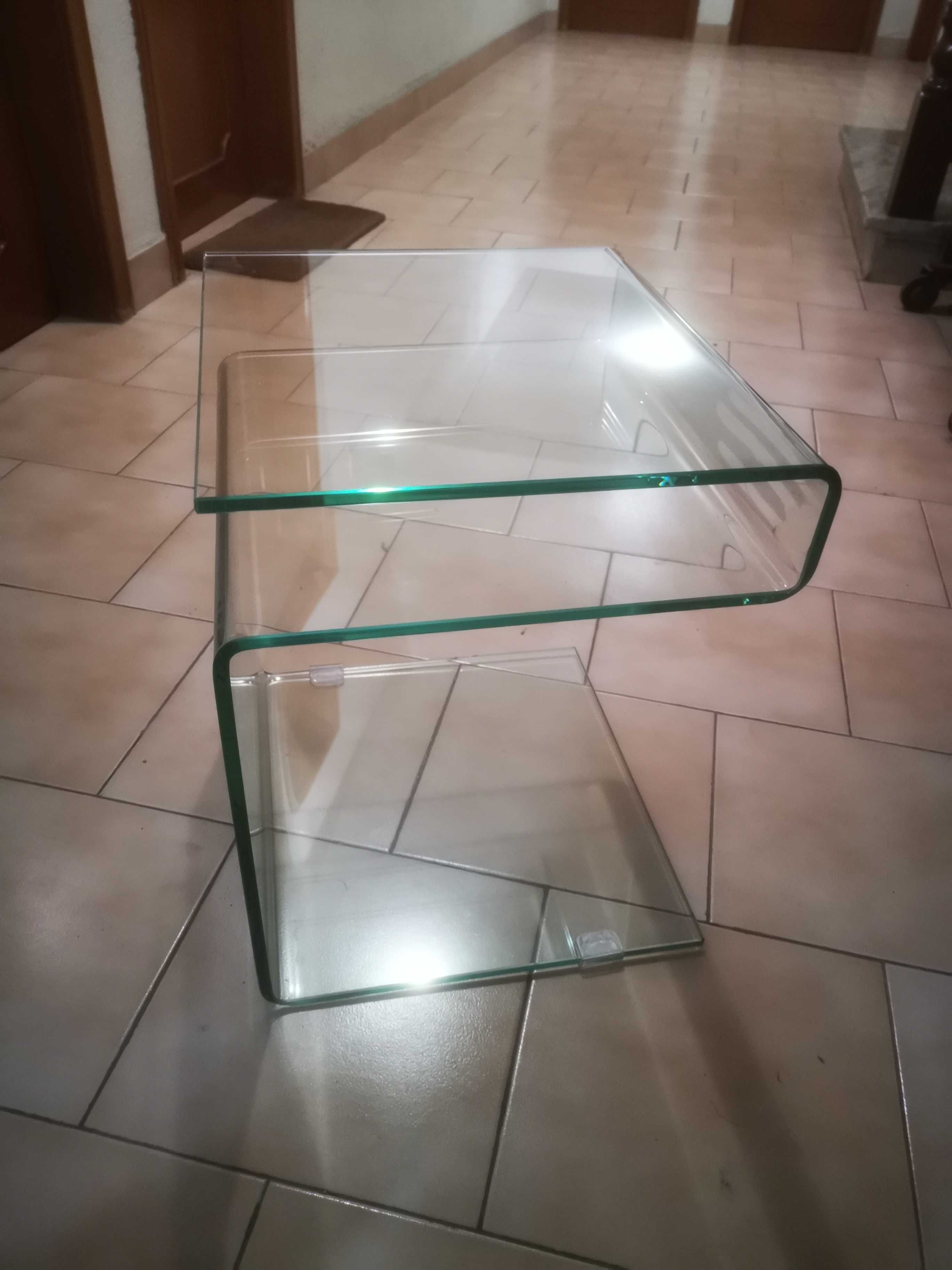 Mesa Cabeceira vidro