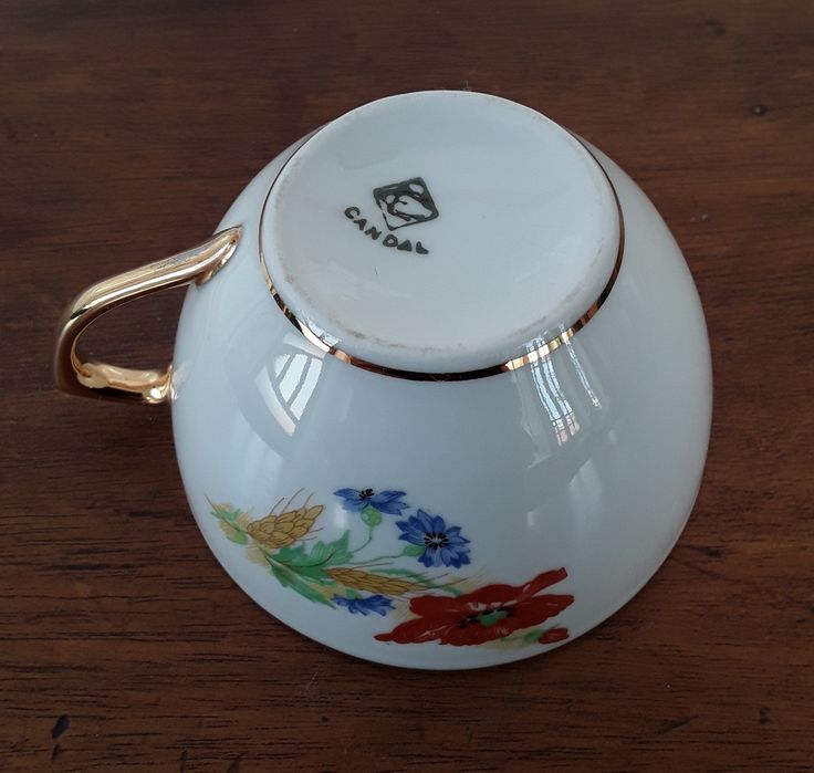 Chávena e pires da Electro Candal (café ou chá)