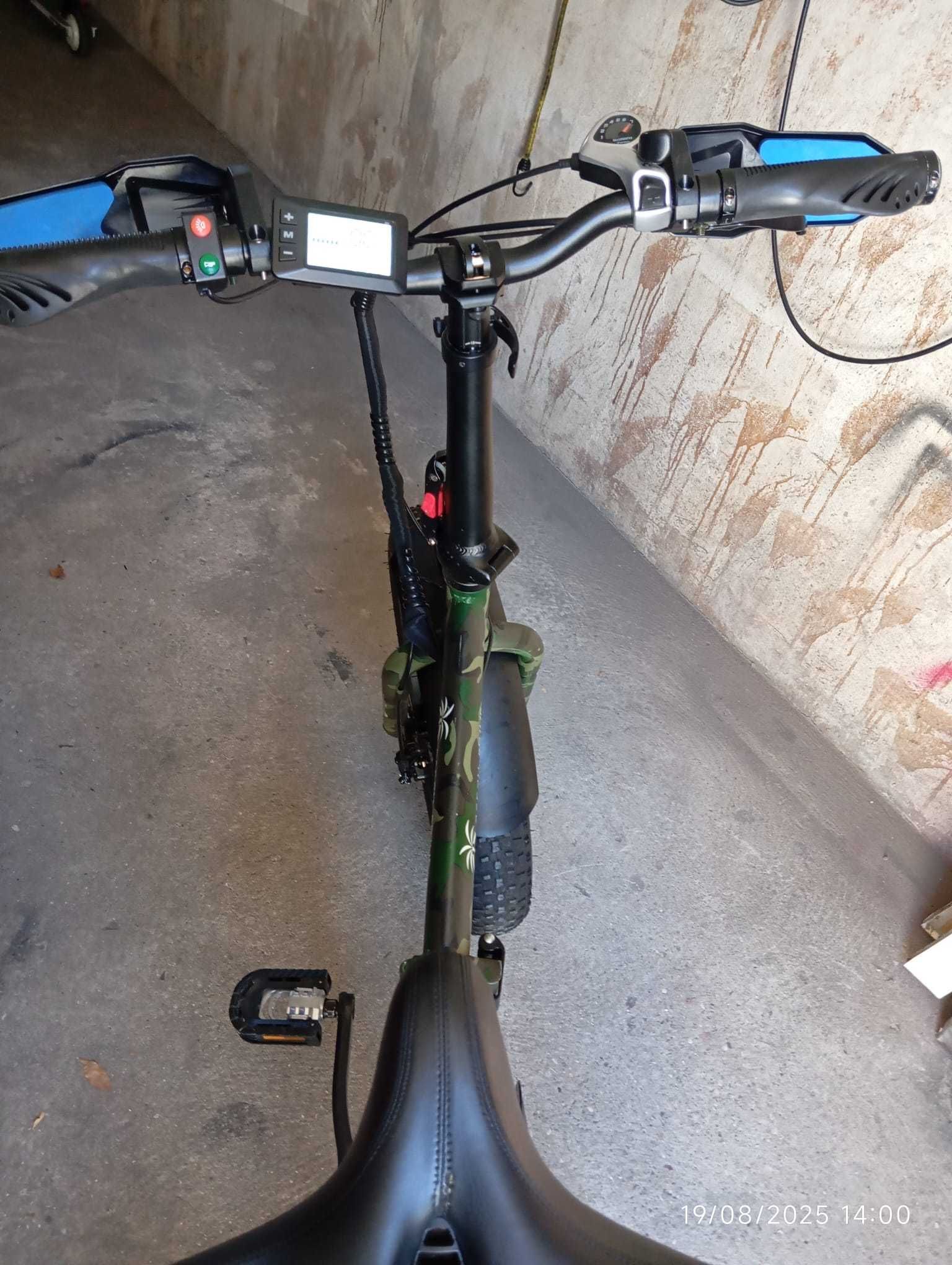 Bicicleta elétrica Trooper Modelo OCEAN DRIVE 500W 50KM não negociável