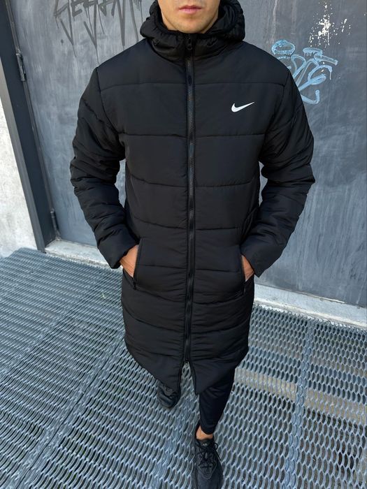 Спортивная куртка Nike мужская удлиненная зимняя