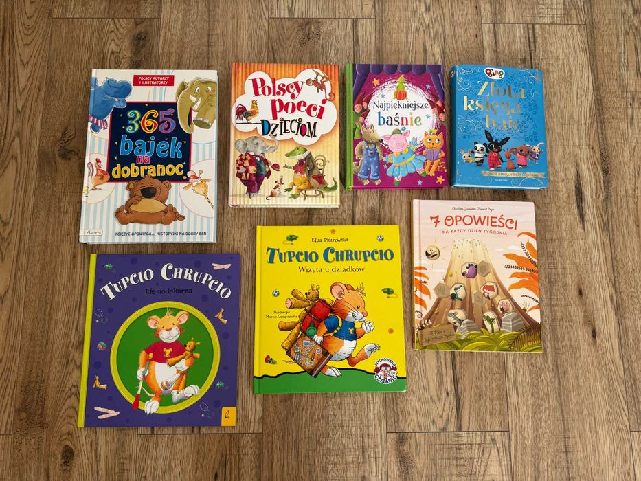 Zestaw książek/baśni dla dzieci - Bing, Tupcio Chrupcio itp