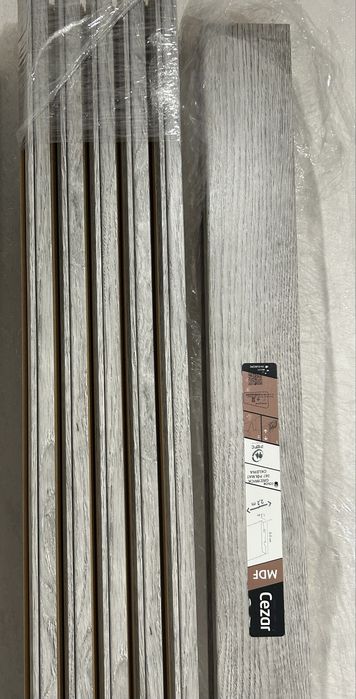 Плінтус МДФ Cezar Greywick 367 2,2 м