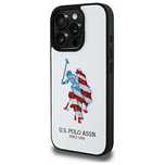 Etui US Polo Leather Big DH American Flag na iPhone 15 Pro Max 6,7" -
