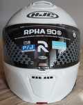 Kask szczękowy HJC R-PHA 90S - M 57-58cm PEARL WHITE biały lekki NOWY