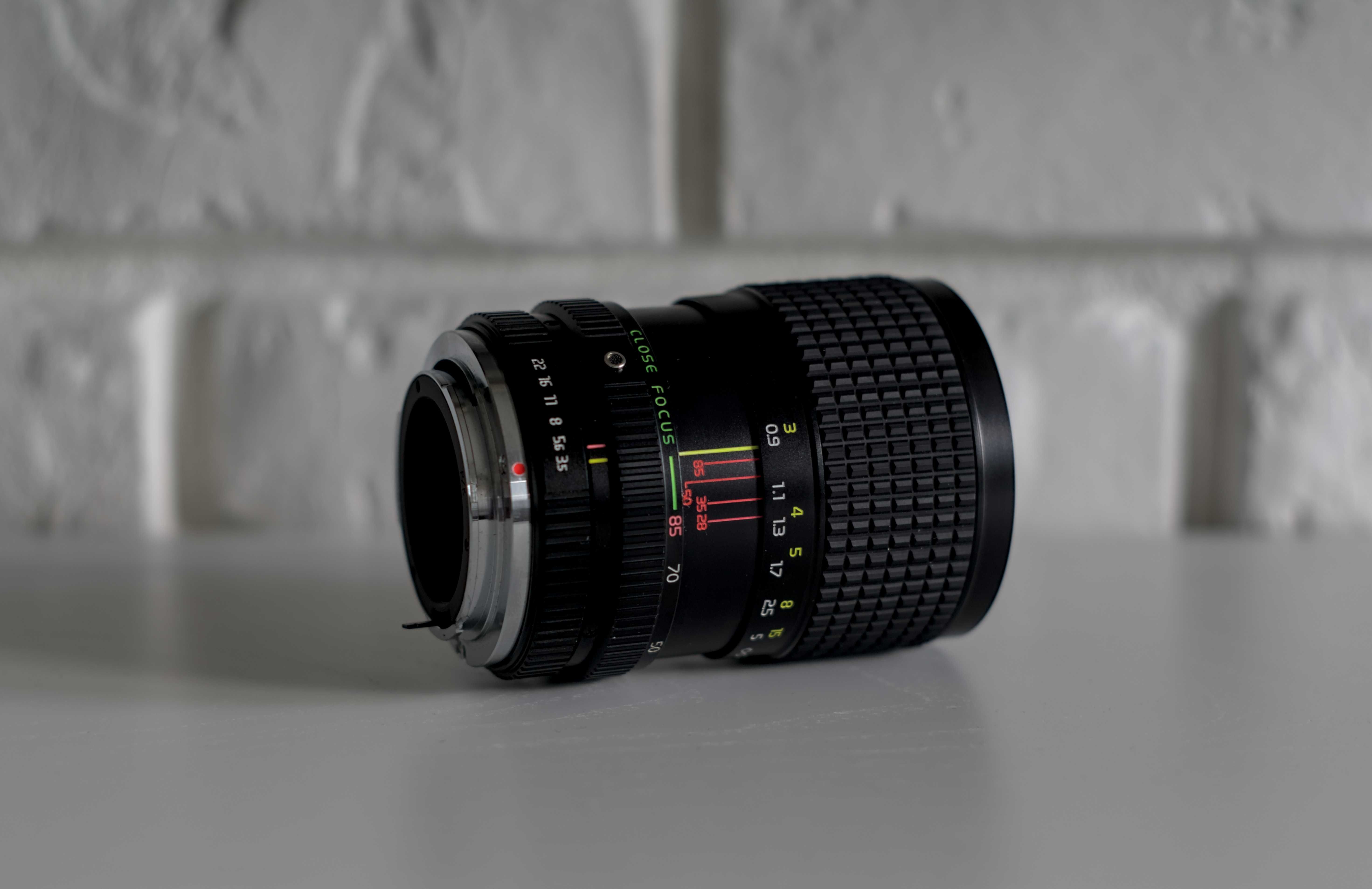 Tokina at-x 28-85mm f3.5-4.5 mocowanie pentax K
