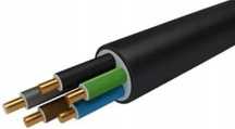 KABEL przewod bezhalogenowy N2XH-J 5x4mm2 0,6/1kV  DRUT 40m