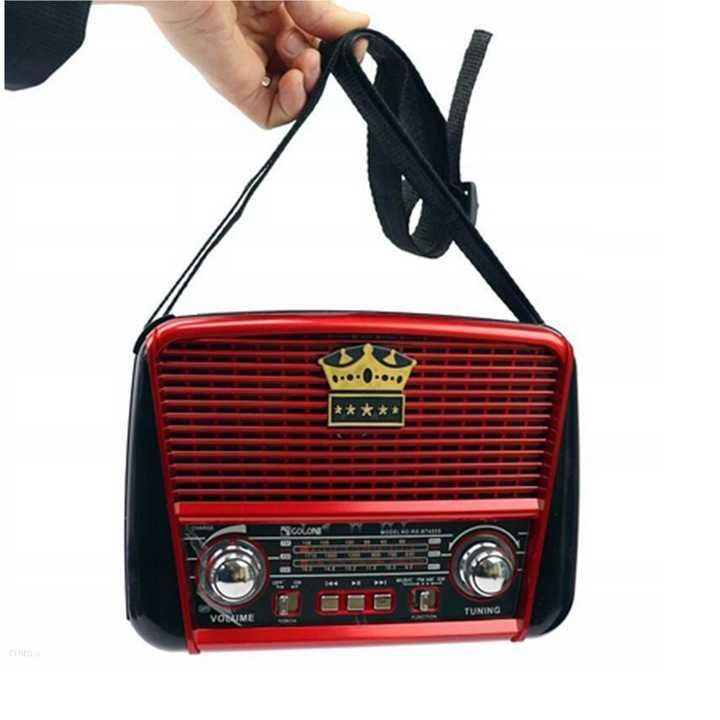 RADIO SOLARNE przenośne retro na akumulator solar USB bluetooth