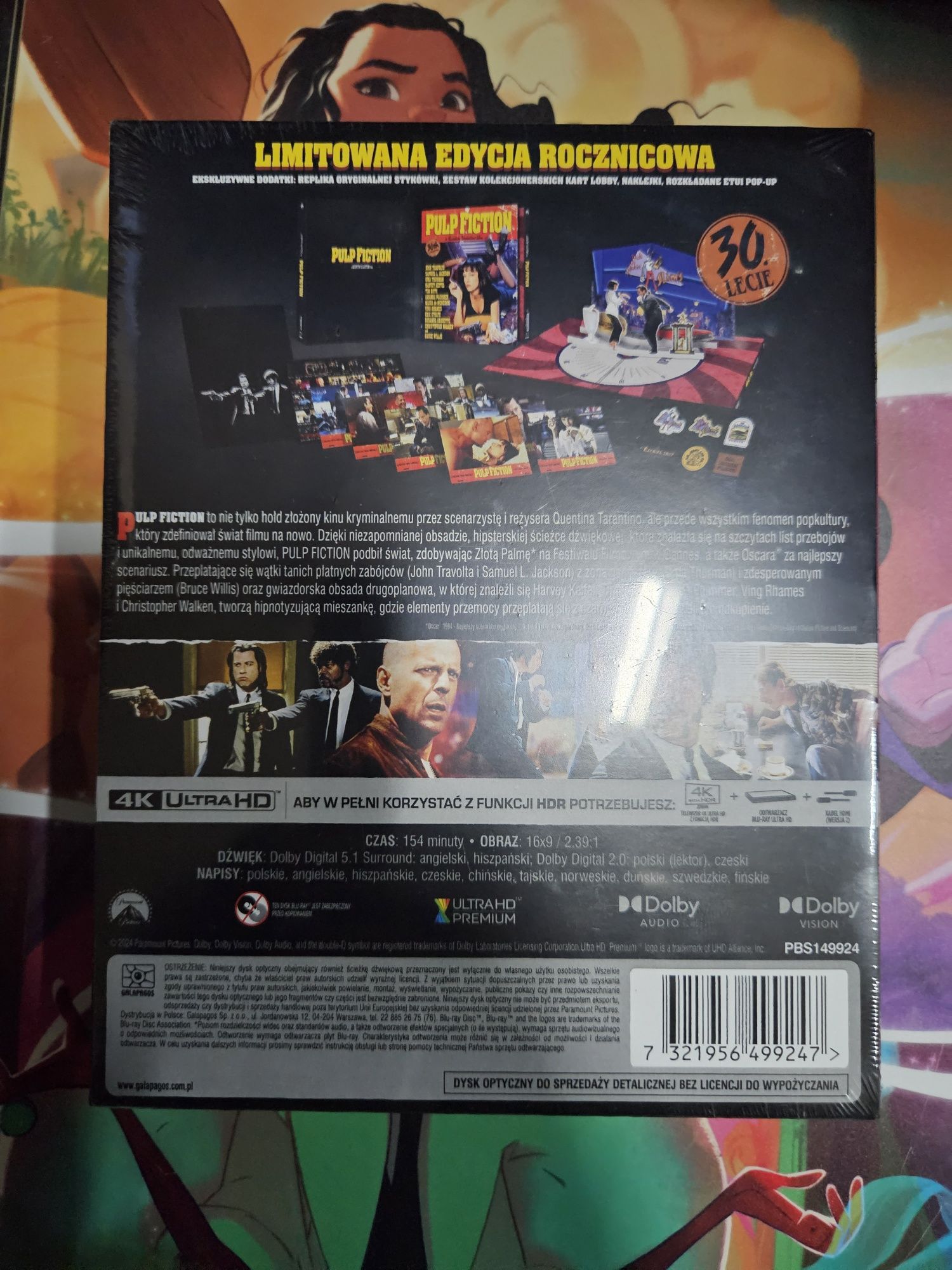 Pulp Fiction- 4K UHD stan idealny w folii
