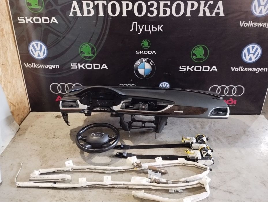 Торпеда торпедо панель подушка безпеки штора безпека ауді а6 Audi A6C7