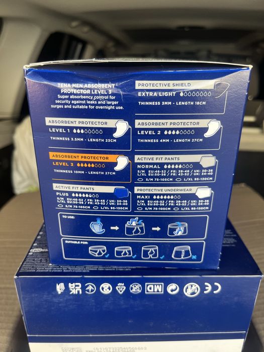 Урологічні прокладки для чоловіків Tena Men Active Fit