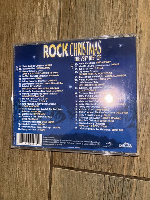 Rock Christmas super skladanka świąteczna 2 płyty CD oryg stan bdb