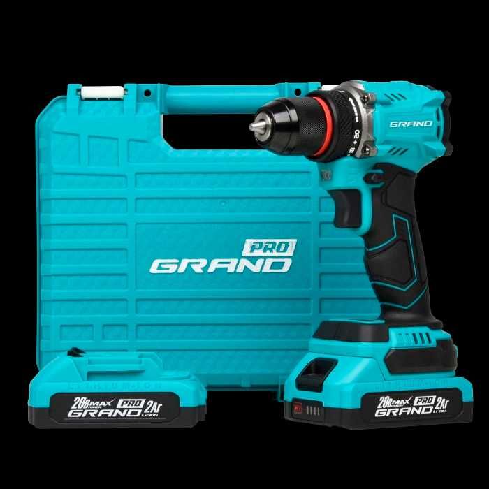 Акумуляторний дриль-шуруповерт Grand ДА-20/2 BL / Grand ДА-20/2 DFR BL