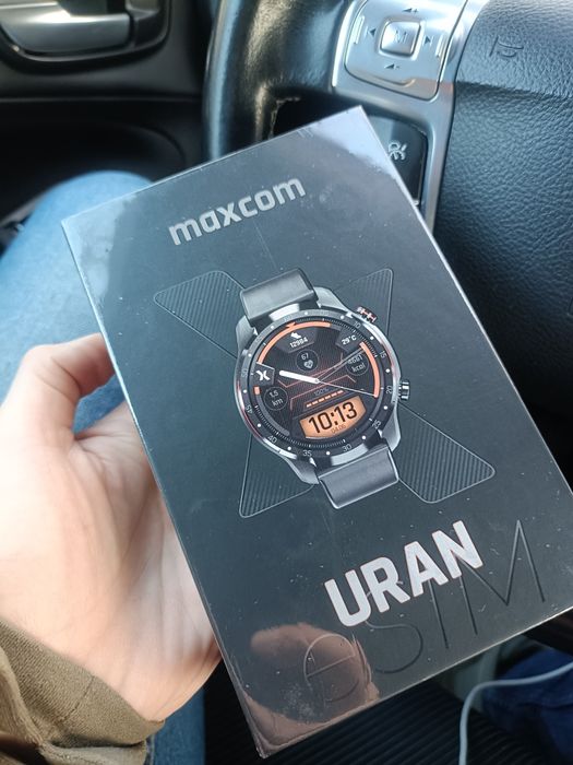 NOWY Smartwatch eSIM URAN maxcom AMOLED 2lata gwarancji