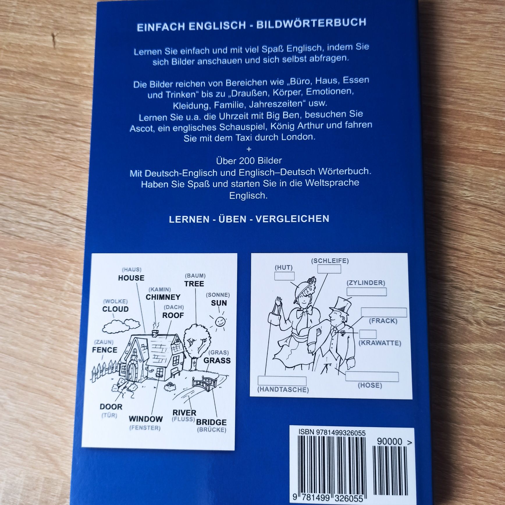 Bildwörterbuch, słownik obrazkowy angielski niemiecki