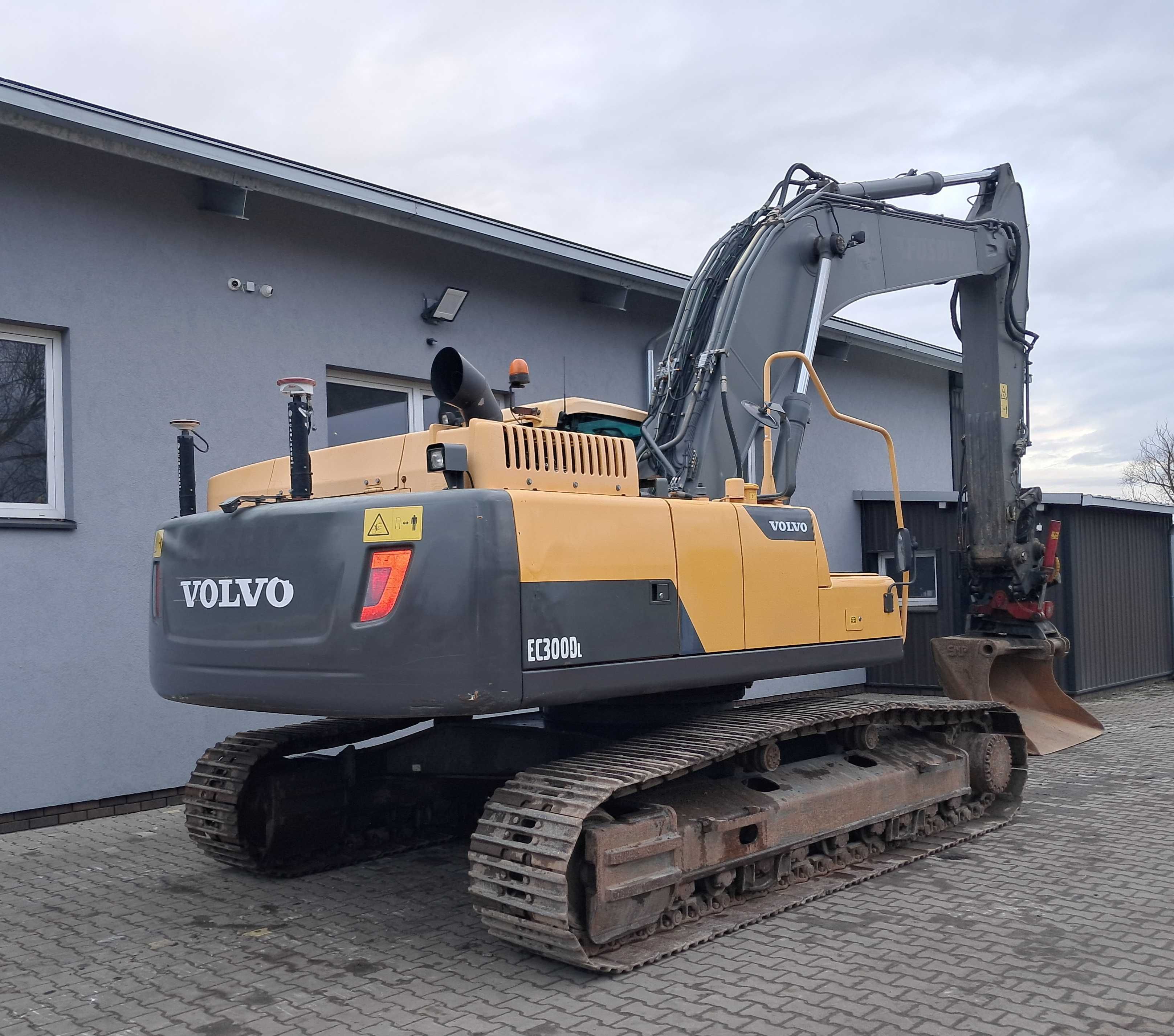 VOLVO EC 300 DL 7836h Oryginał Rototilt INDEXATOR GPS 3D LEICA Niwelac
