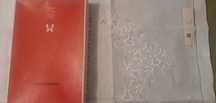 Obrus z haftem makowskim 60 x 125 cm