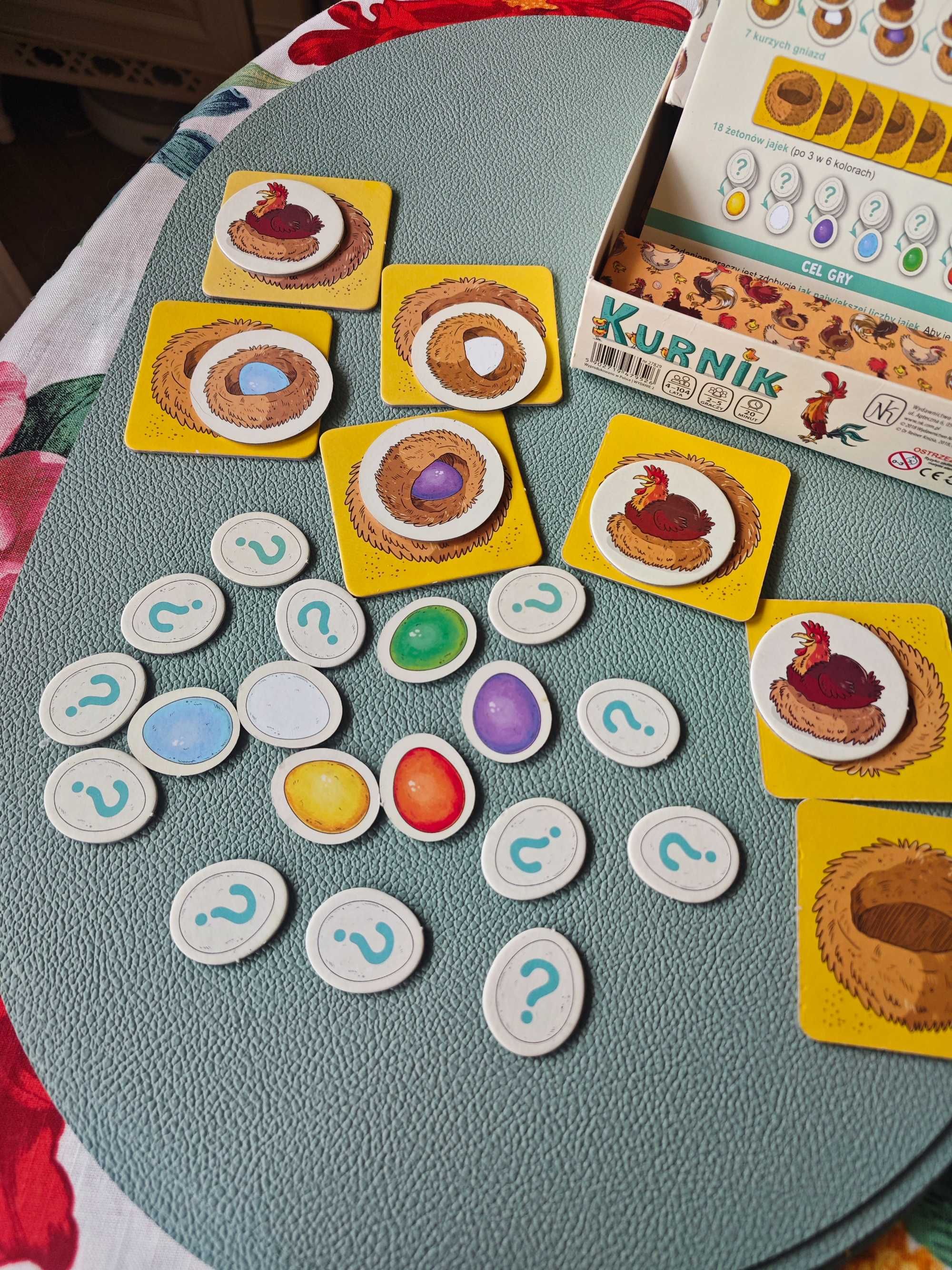 Gra memory kurnik nasza księgarnia