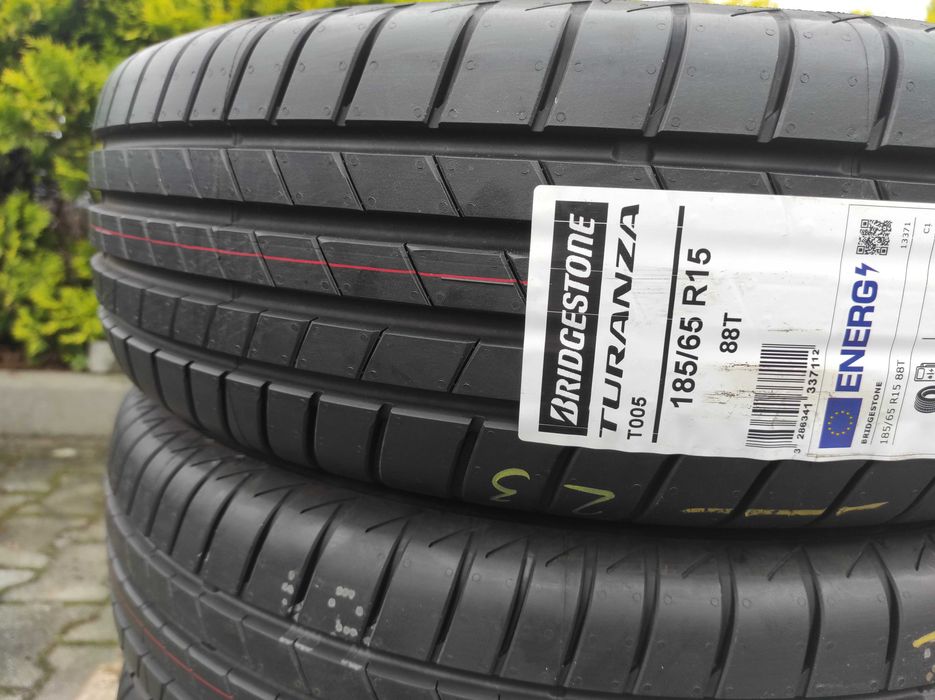 NOWE letnie 4szt 185/65 R15 Bridgestone Turanza T005 WYPRZEDAŻ 2022