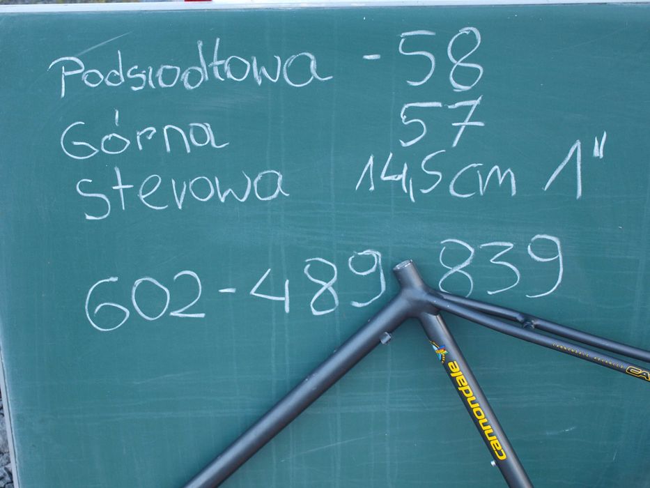 Rama Canonndale CAAD 4 Retro szosa