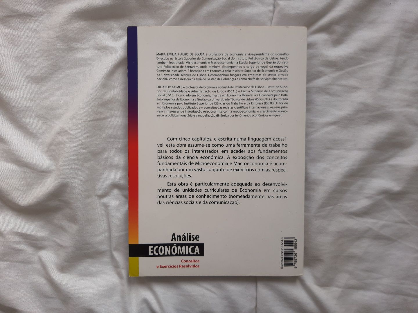 Livro "Análise económica"