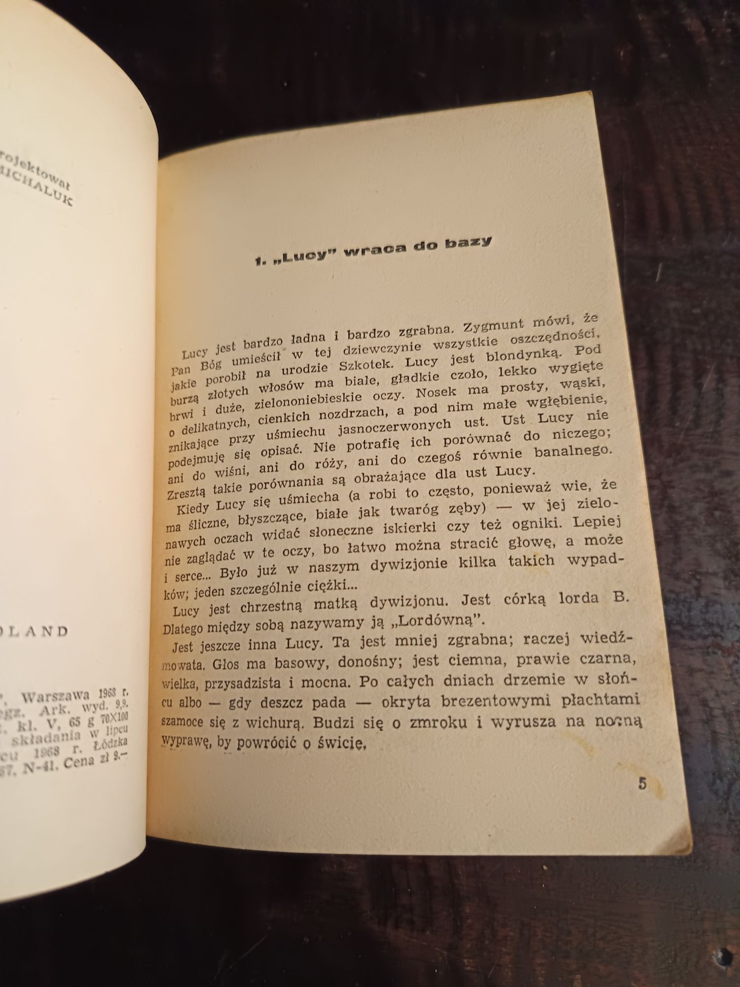 L jak Lucy - Janusz Meissner, Polscy lotnicy w bitwie o Anglię, 1968