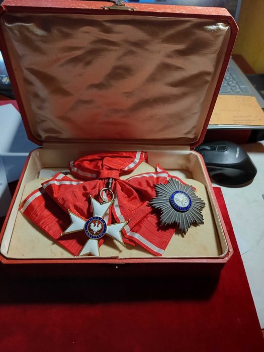 Krzyż Wielki z Gwiazdą O.O.P. z okresu  II R.P.   klasa I.