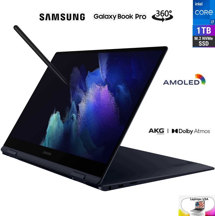 Samsung Galaxy Book Pro 360 (15.6',16 Gb,i7 11Gen,1Tb SSD)