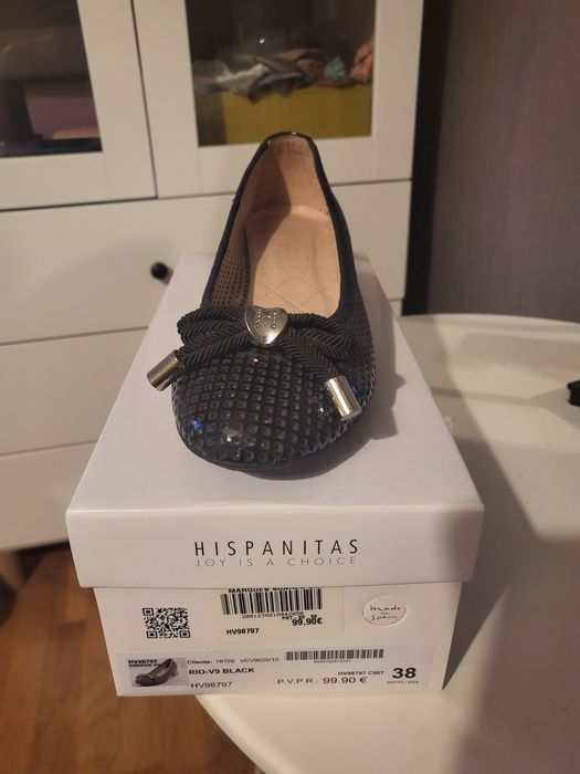 Sandalias Hispanitas usadas apenas uma vez