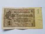 1 marka Deutsche mark Rentenbank