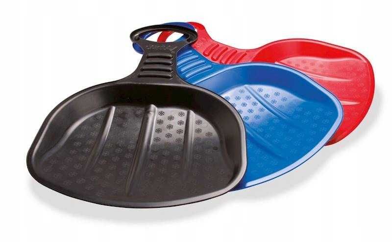 Ślizg JABŁUSZKO dla dzieci MOCNE Sanki plastikowe do zjeżdżania DANTOY