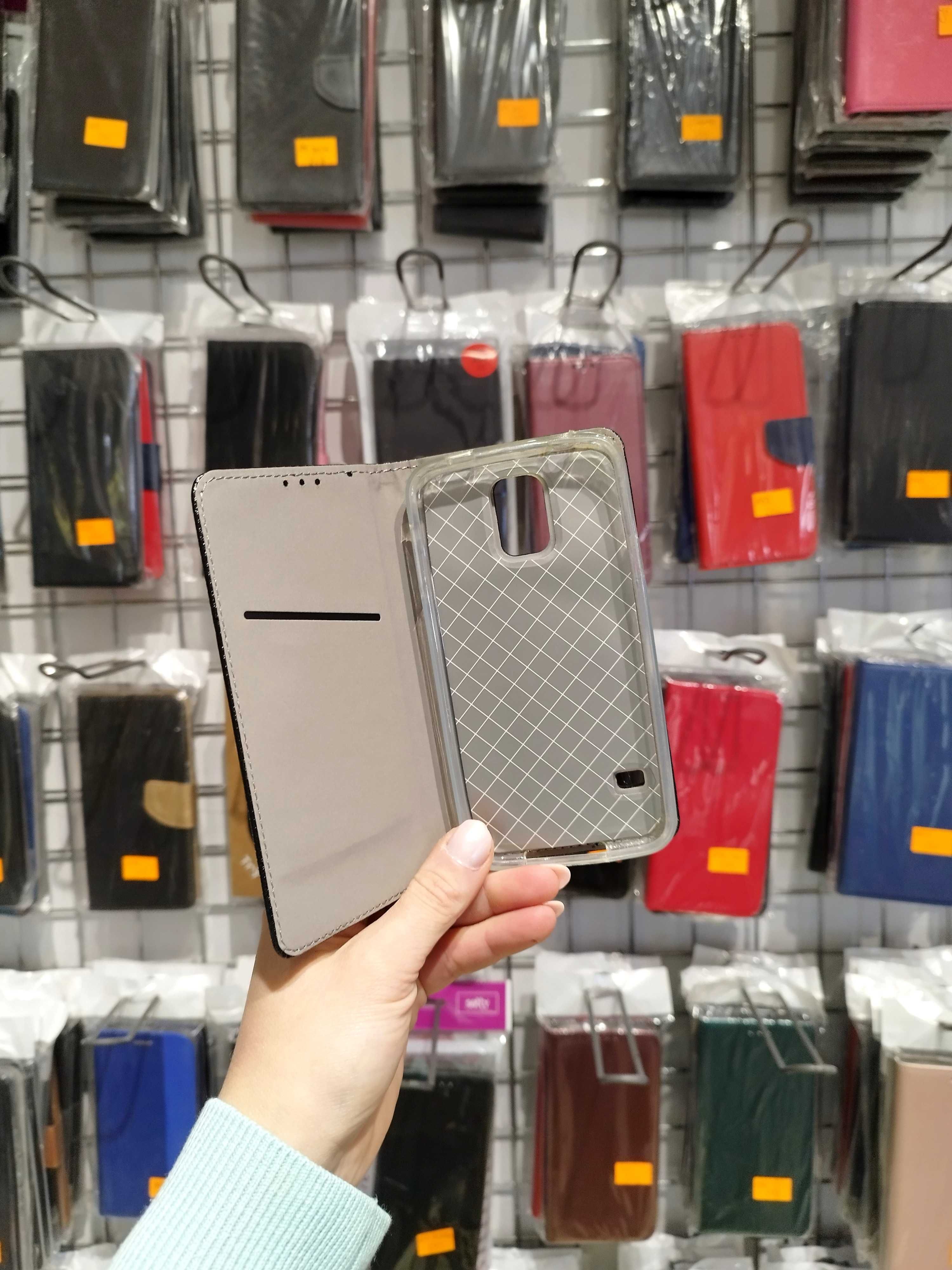etui zamykane , pokrowiec z klapką, futerał Samsung S5