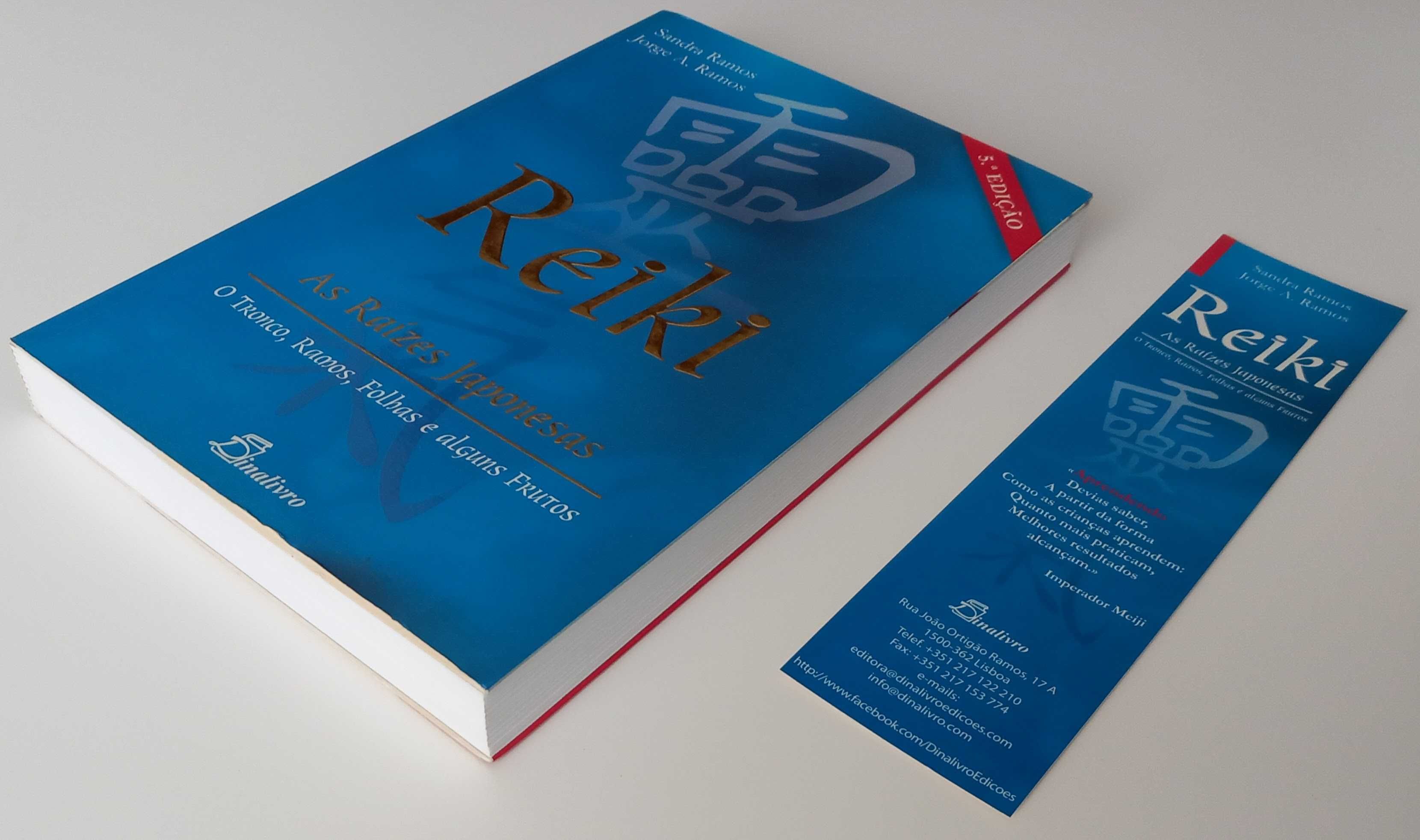 Livro Reiki As raízes japonesas de Sandra e Jorge Ramos [Portes Inc]