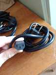 Kabel zasilajacy do monitora komputera 1.9m