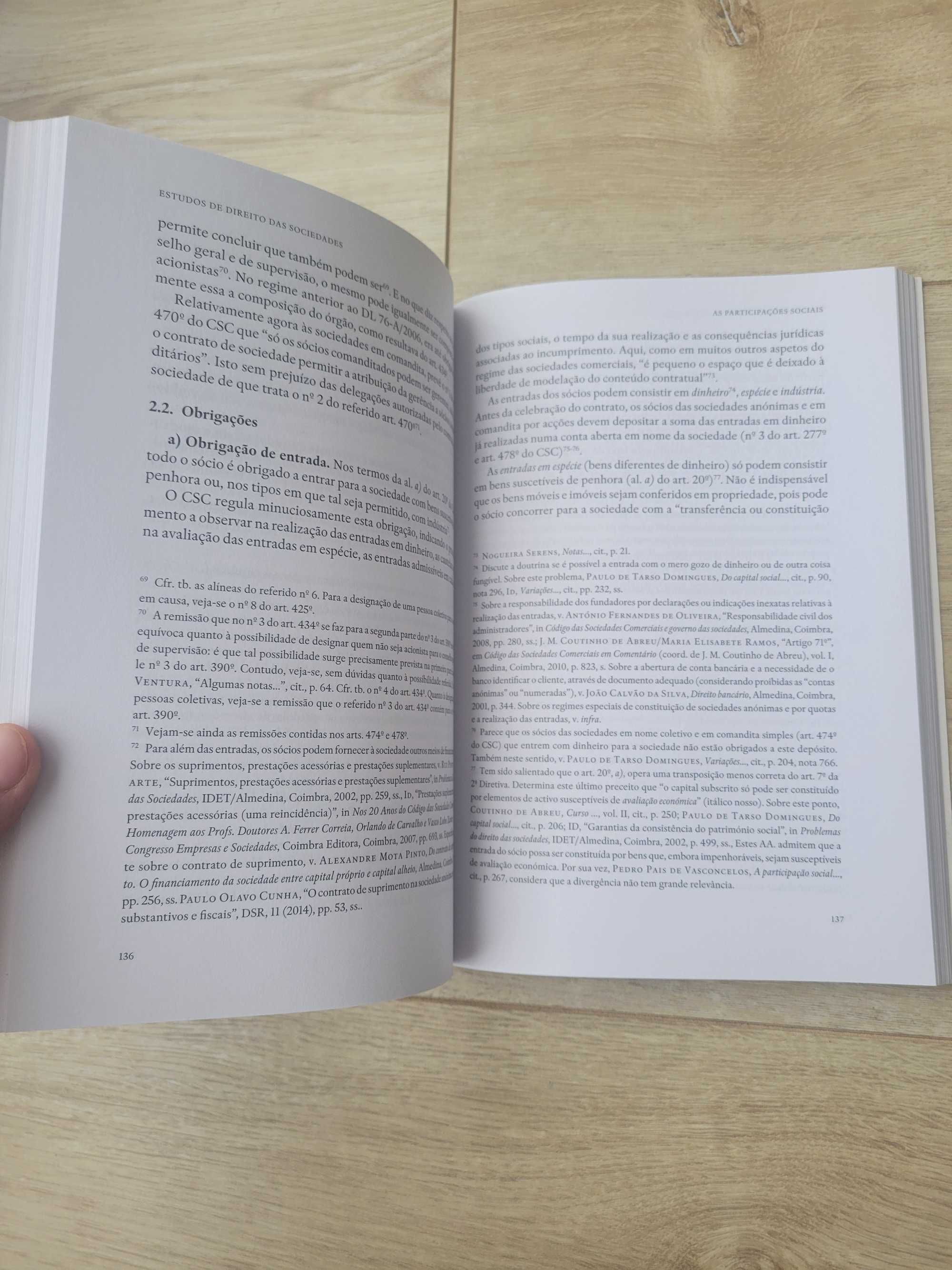 Estudos de direito das sociedades